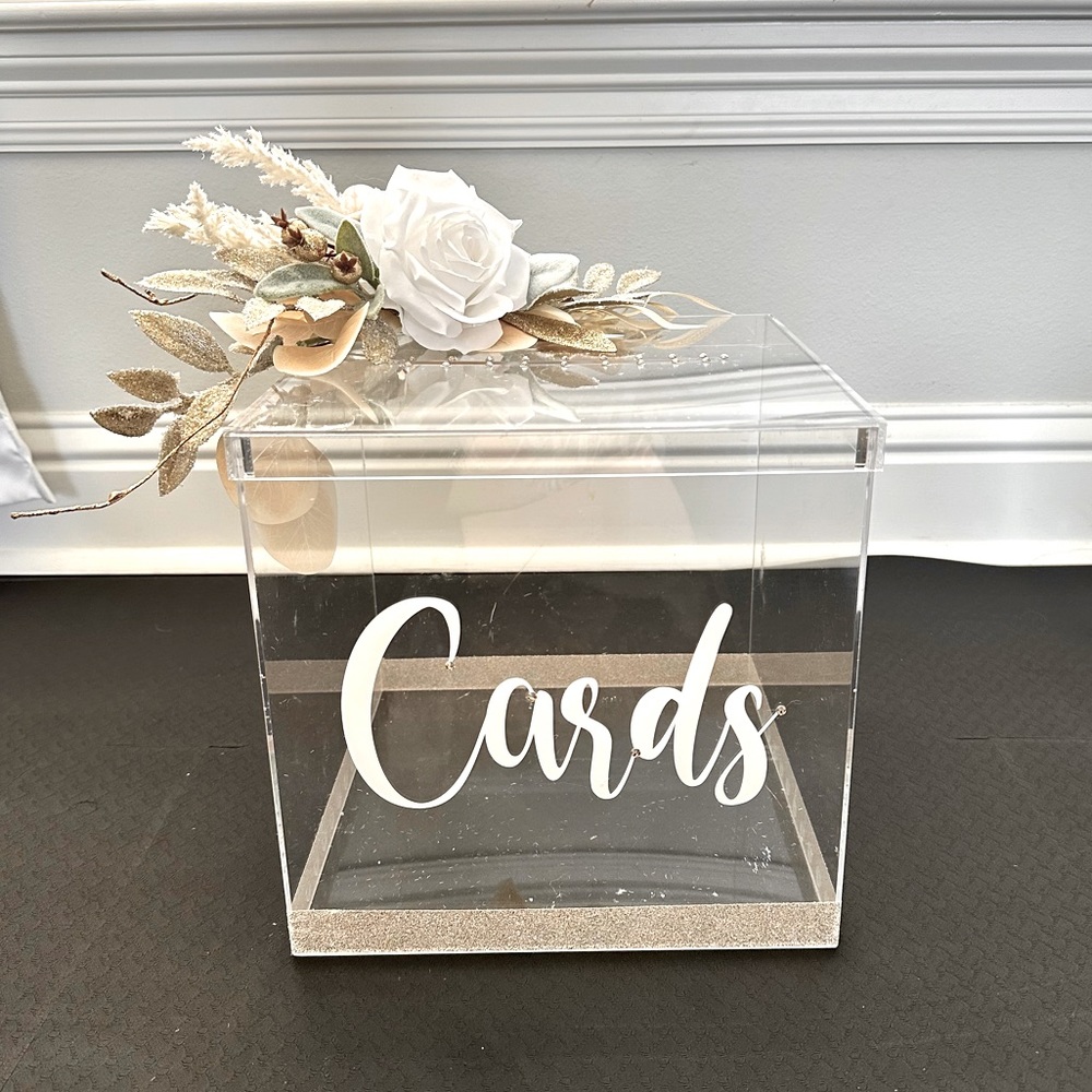 Cards Box for Wedding Reception